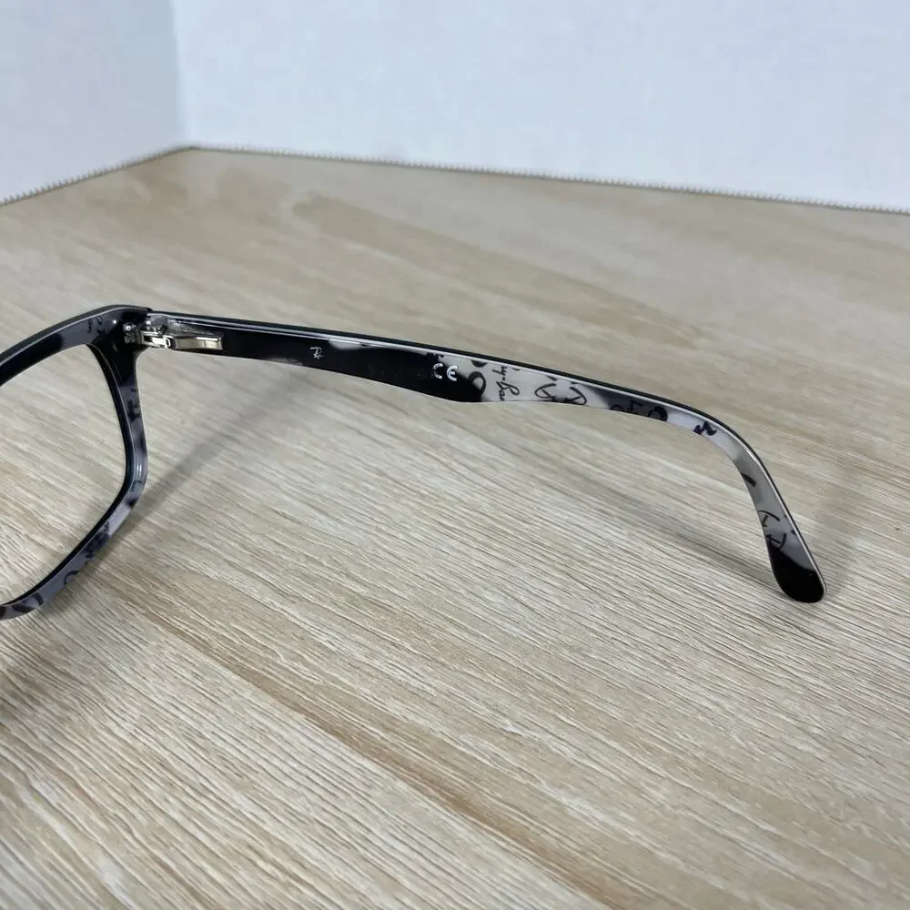 Ray-Ban RB5228 5405 Eyeglasses Rectangle Black Gray 53-17-140 Frames Only